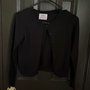 Black jacket for kids size 12 (used)
